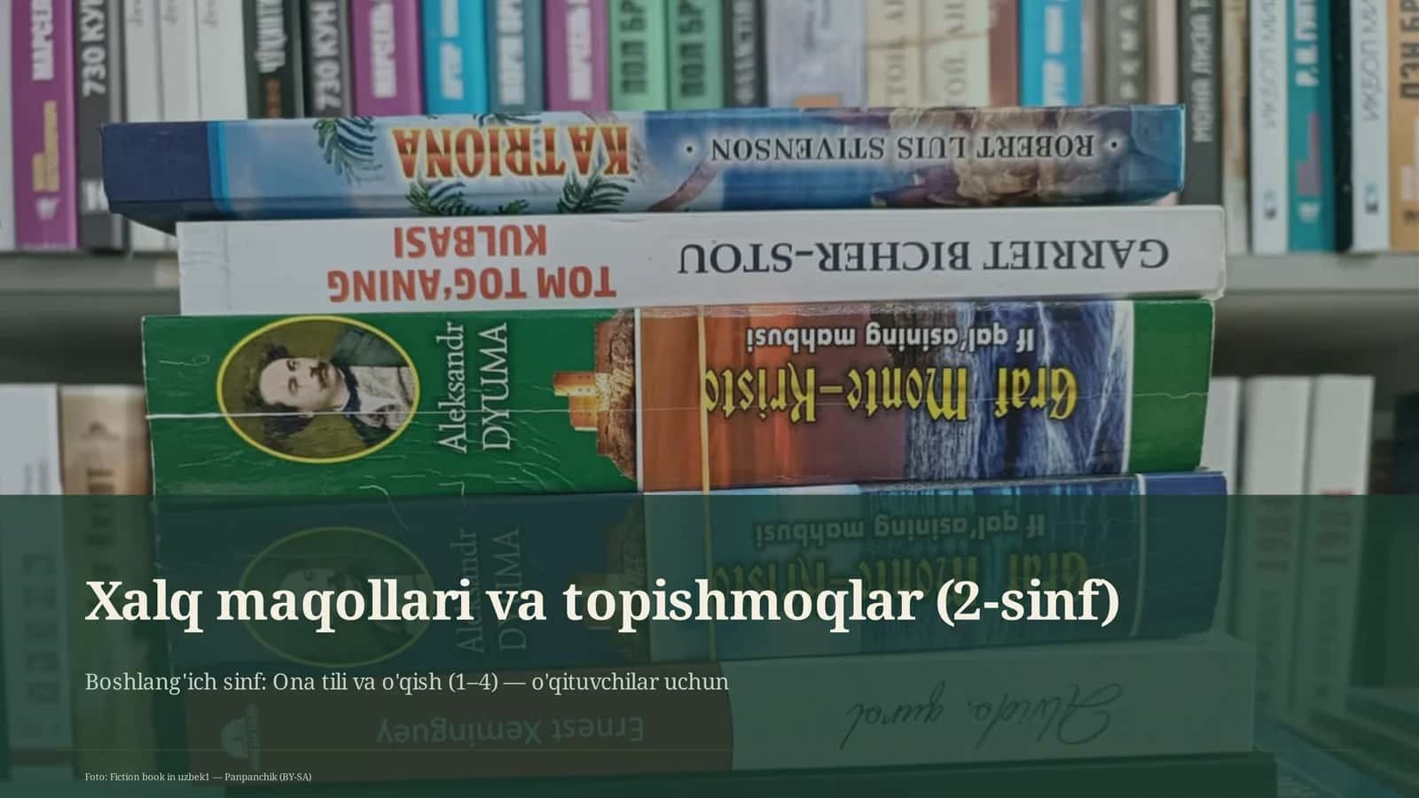 Xalq maqollari va topishmoqlar (2-sinf) 1