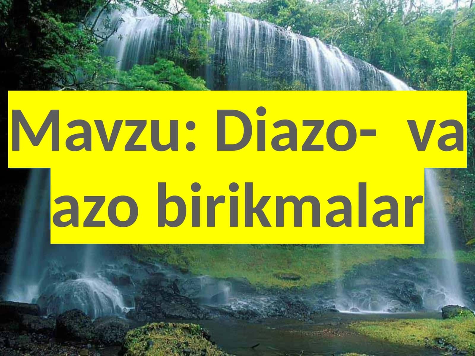 Diazo-vaazobirikmalar 1