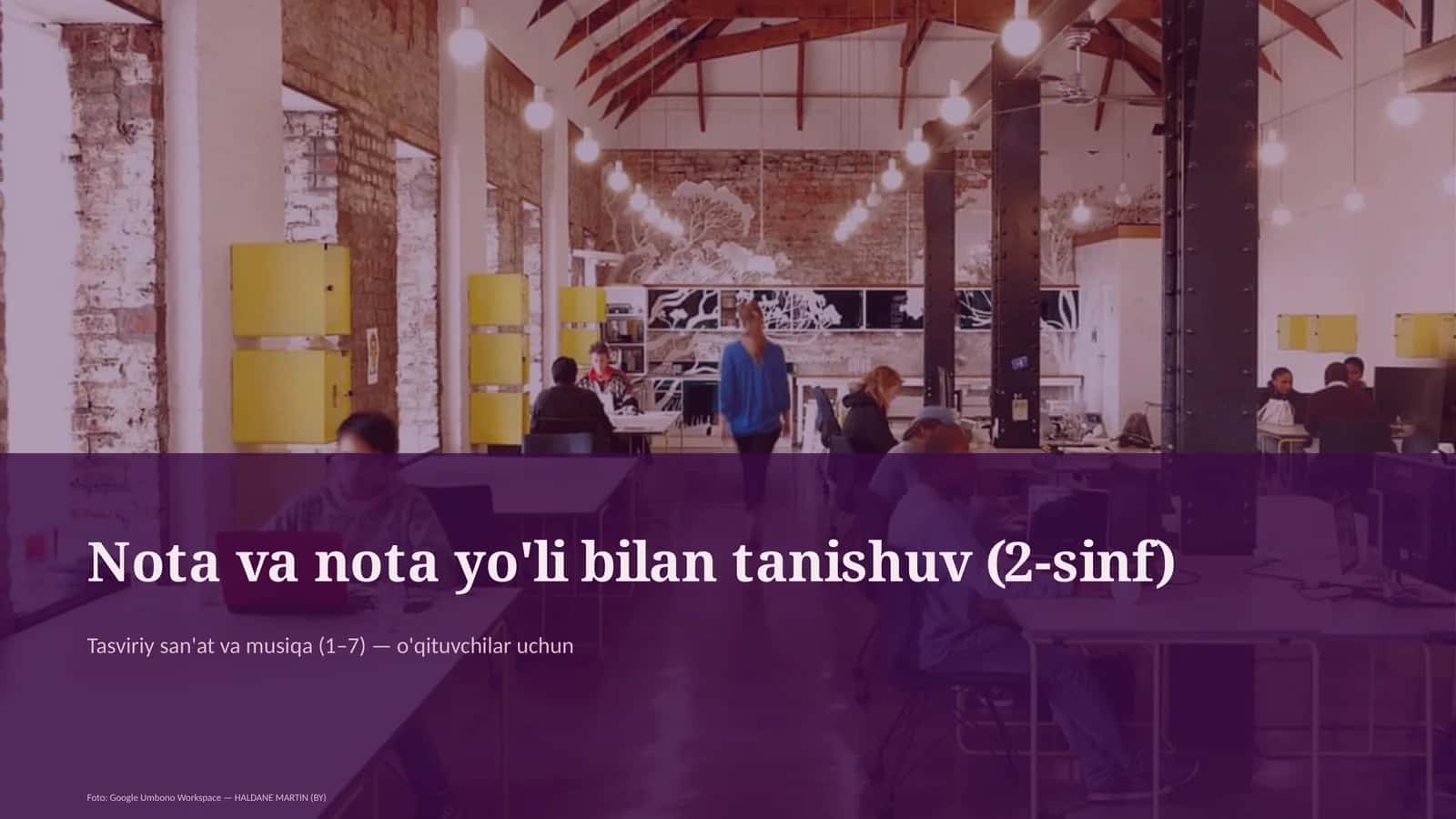 Tasviriy san'at va musiqa (1-7) — o'qituvchilar uchun 1