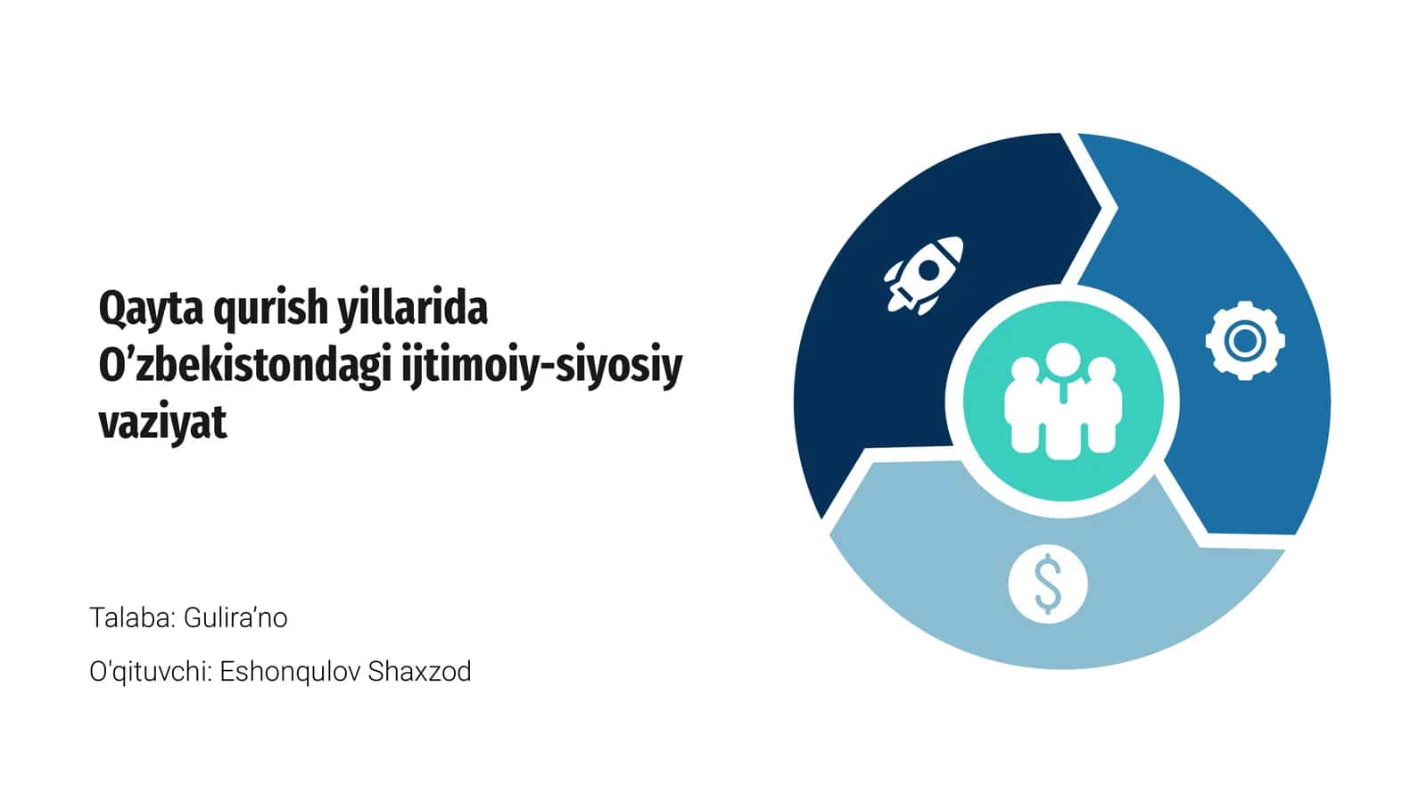Qayta qurish yillarida O’zbekistondagi ijtimoiy-siyosiy vaziyat 1