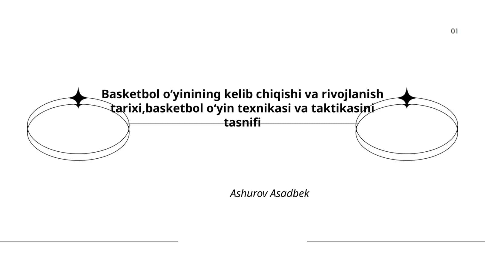 Basketbol oʻyinining kelib chiqishi va rivojlanish tarixi 1