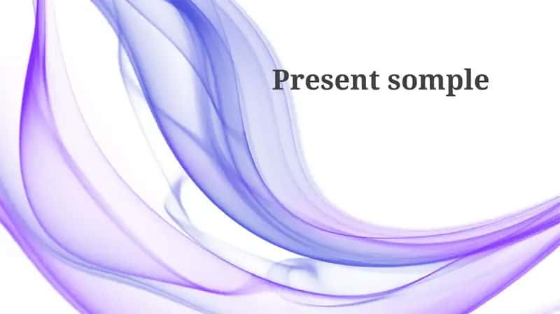 Present Simple: Form & Function 1