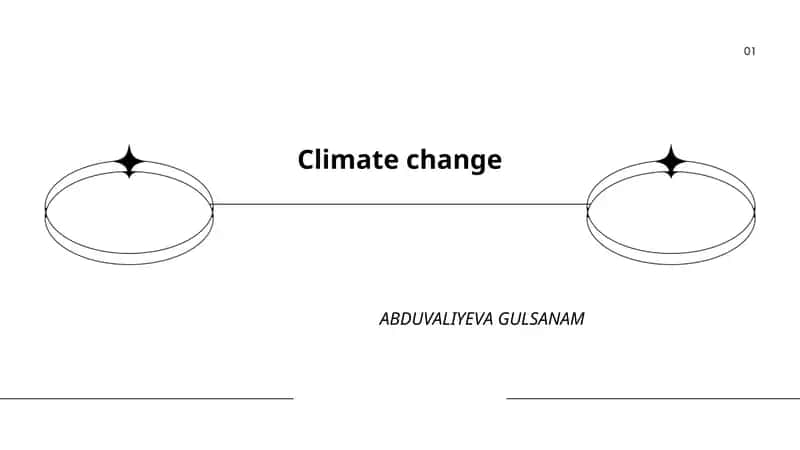 Climate change 1