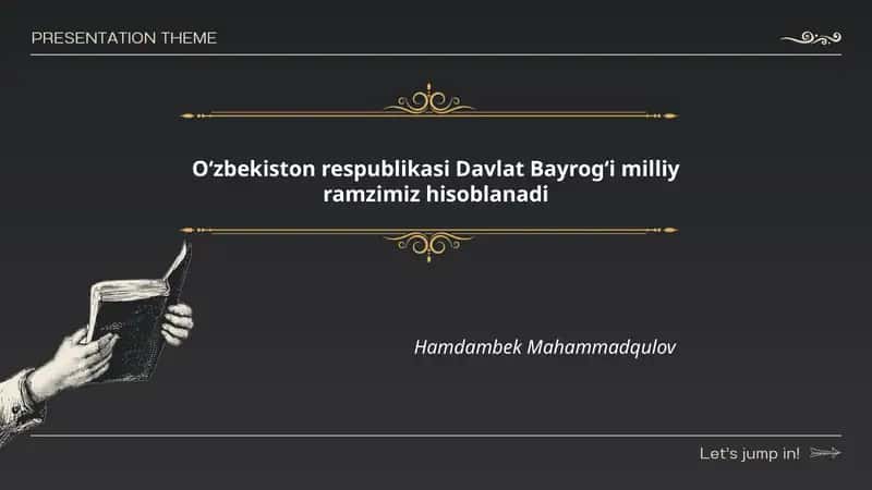 Oʻzbekiston bayrogʻi 1