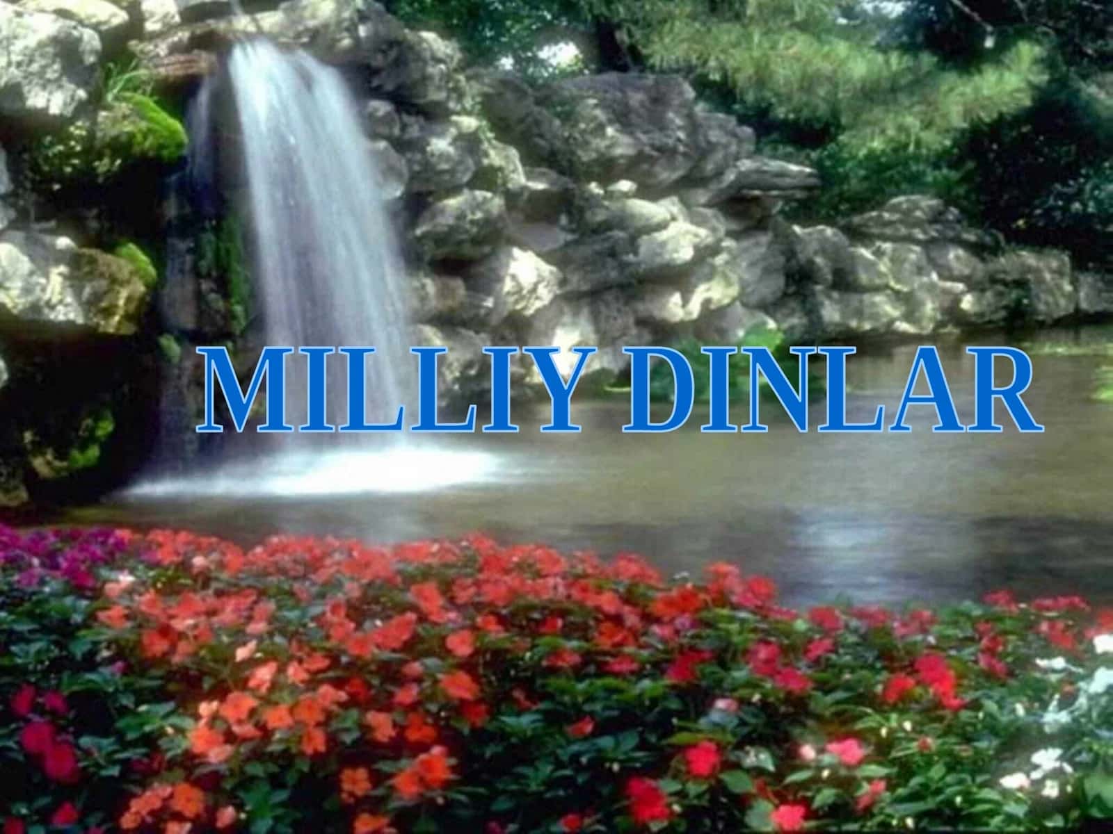 Milliy Dinlar 1