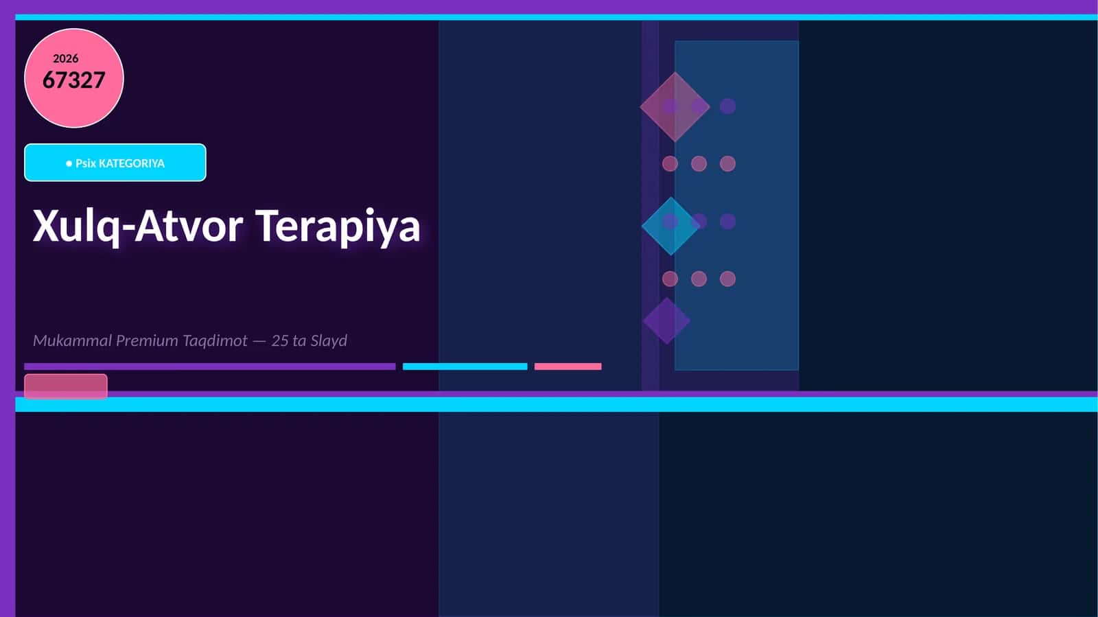 Xulq-Atvor Terapiya 1
