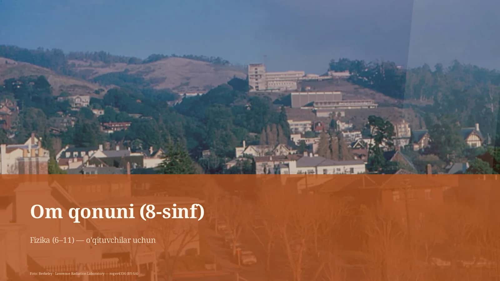 Om qonuni (8-sinf) 1