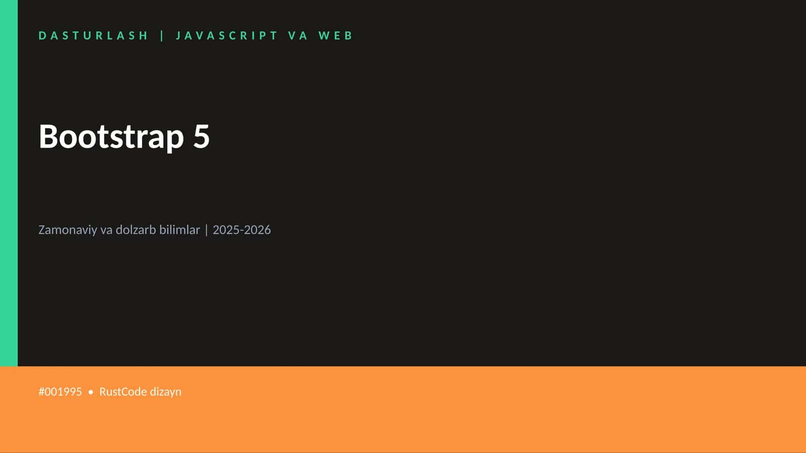 Bootstrap 5 1