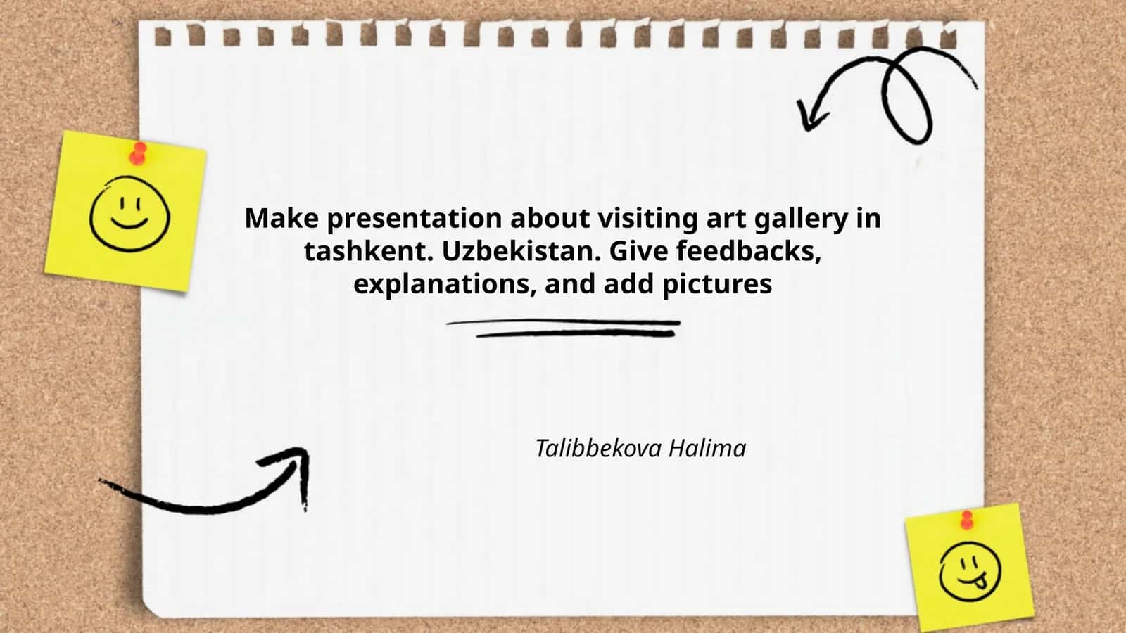 Tashkent Art Galleries Presentation 1