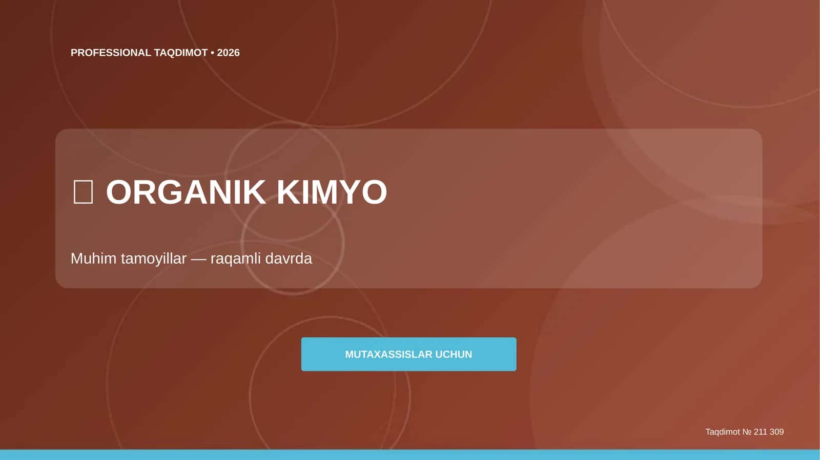 ORGANIK KIMYO 1