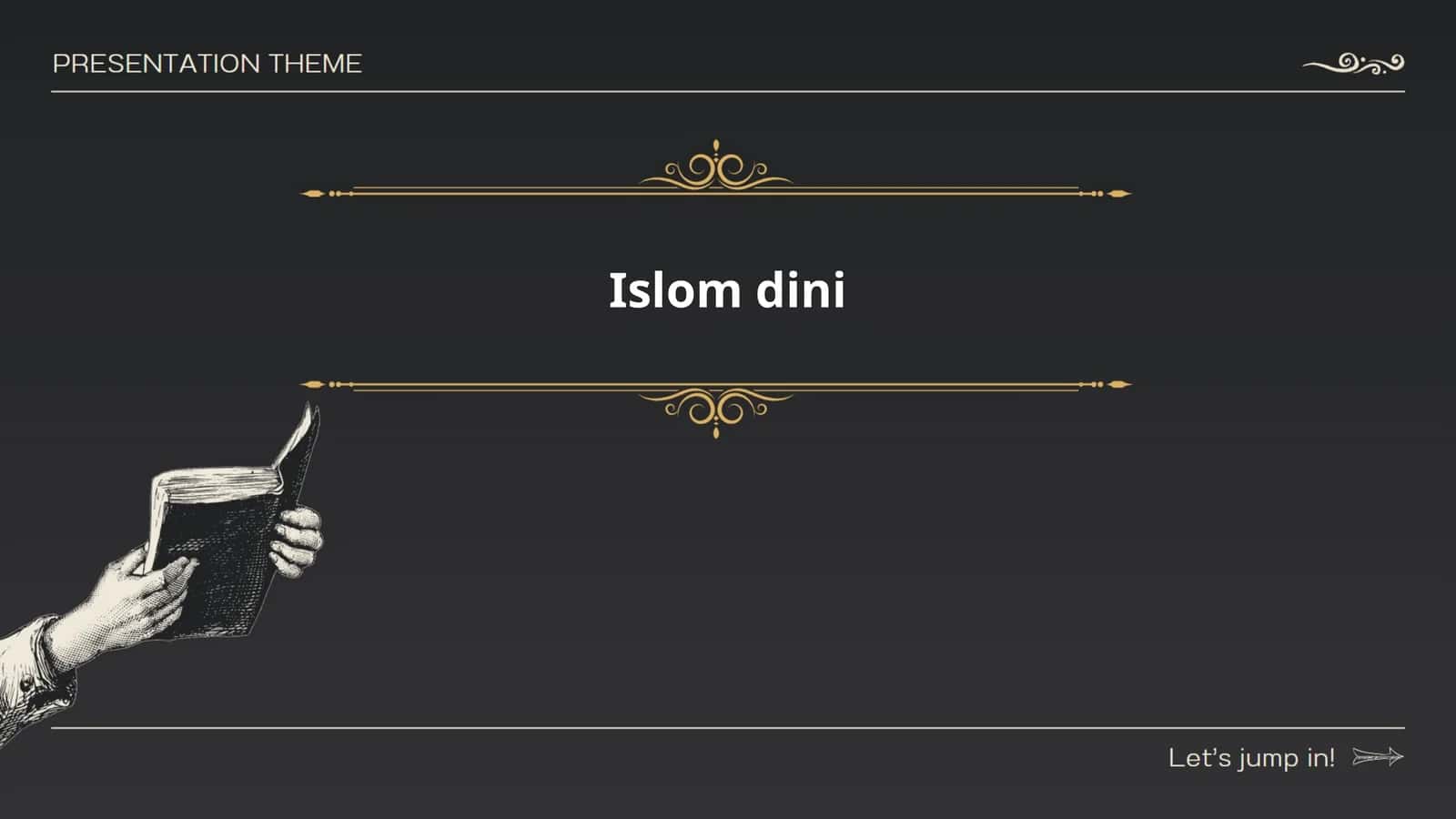 Islomning paydo bo'lishi 1
