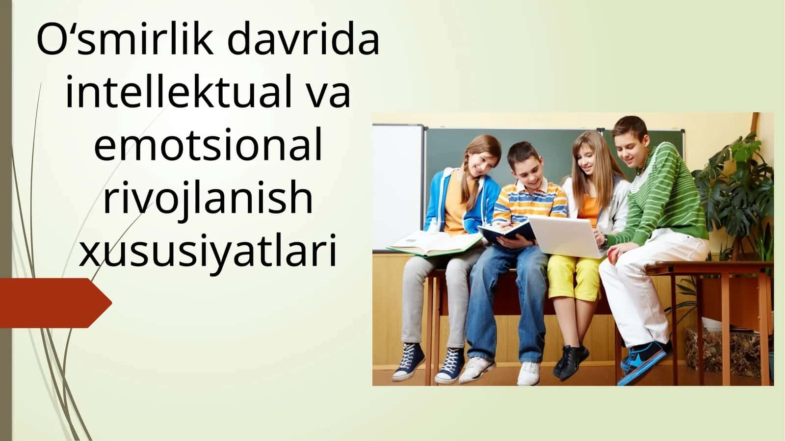 O‘smirlik davrida intellektual va emotsional rivojlanish xususiyatlari 1