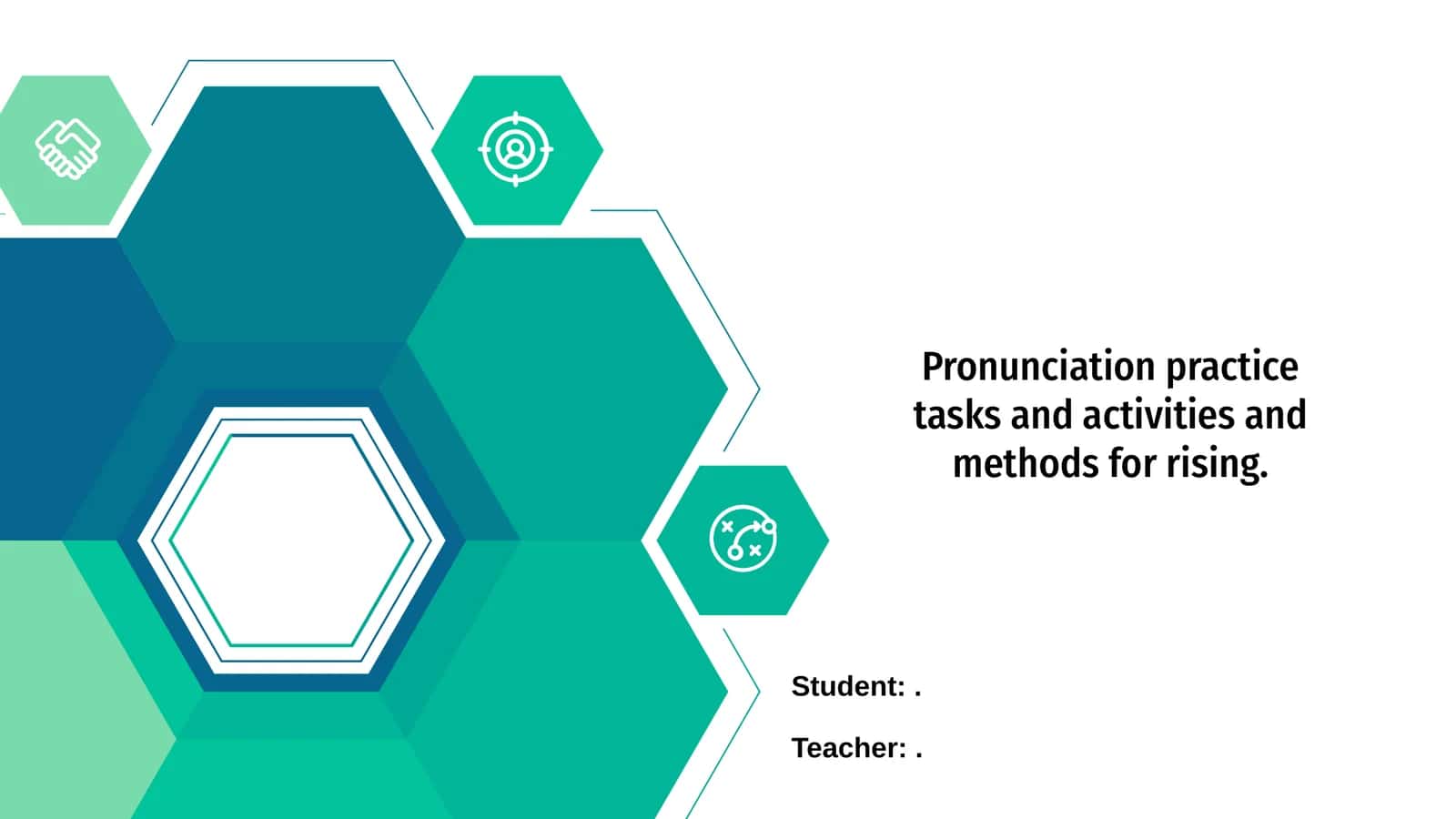 Pronunciation Practice Tasks and Activities 1