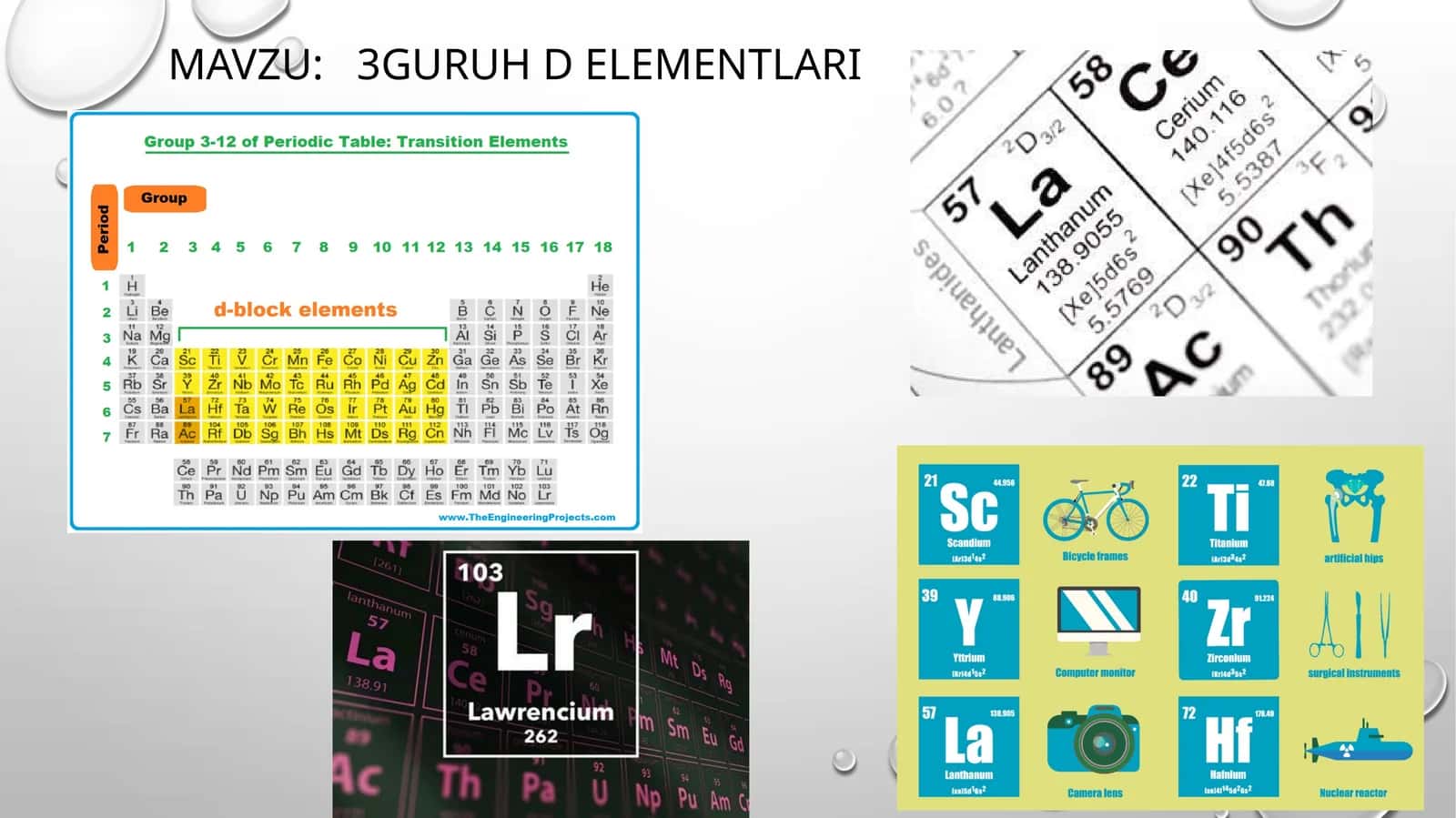 3guruh d elementlari 1
