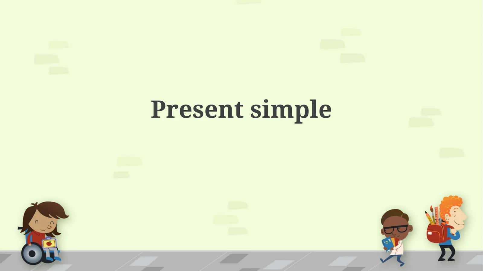 Present Simple 1