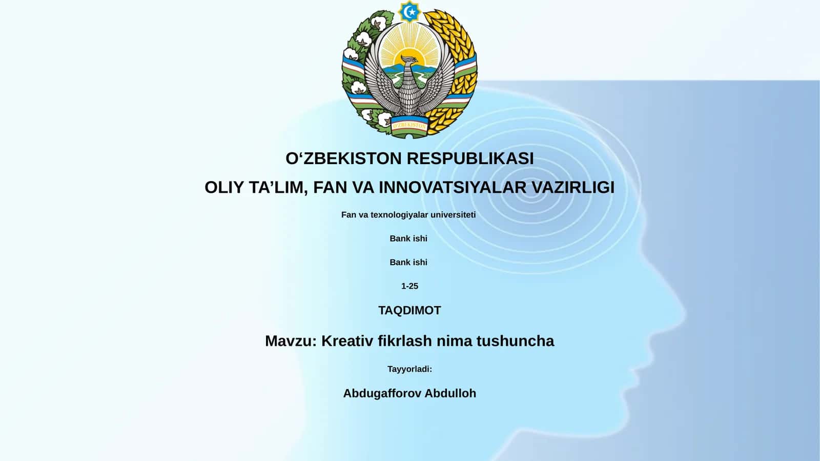Kreativ fikrlash nima tushuncha 1