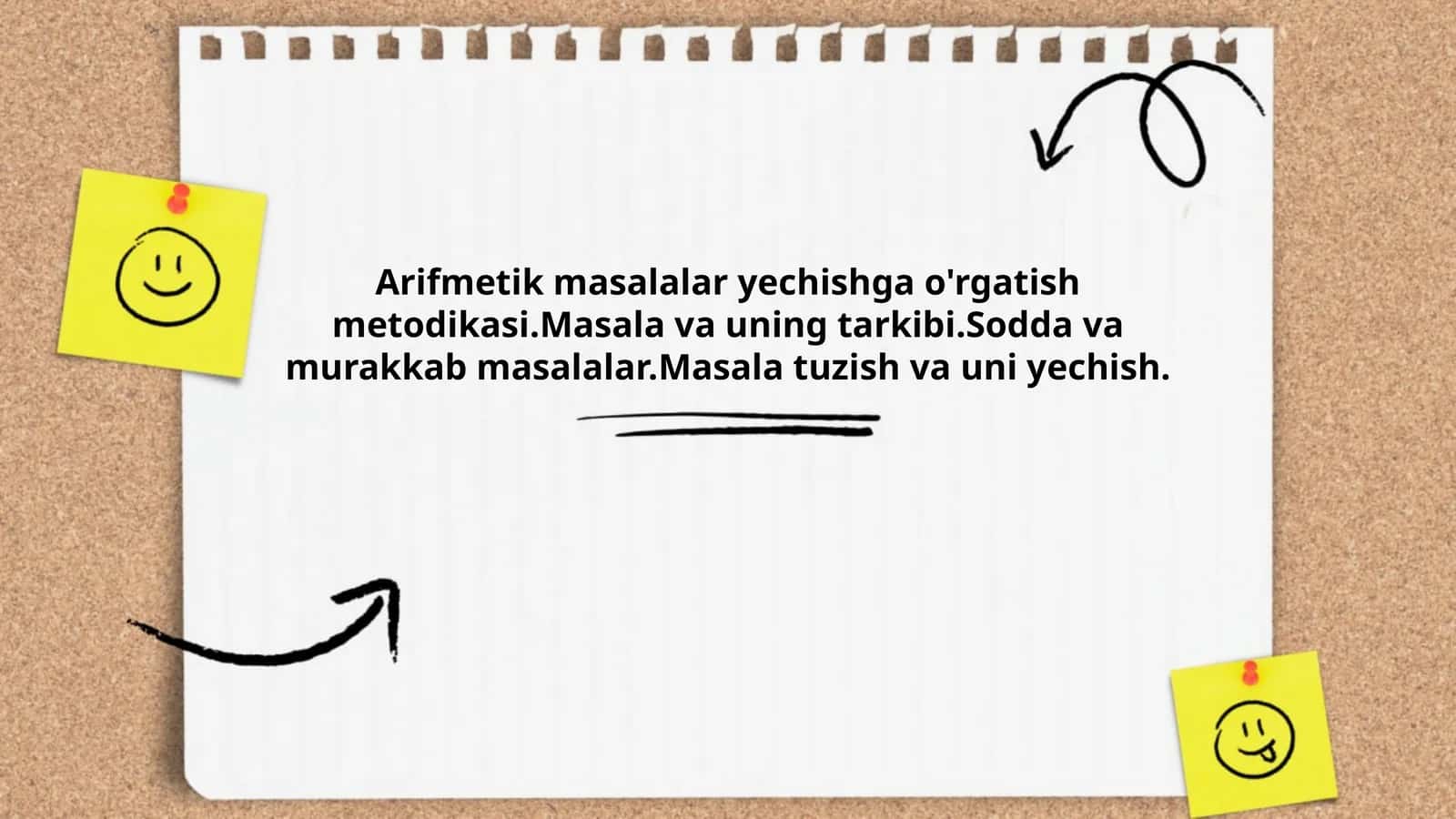 Arifmetik masalalar yechishga o'rgatish metodikasi 1