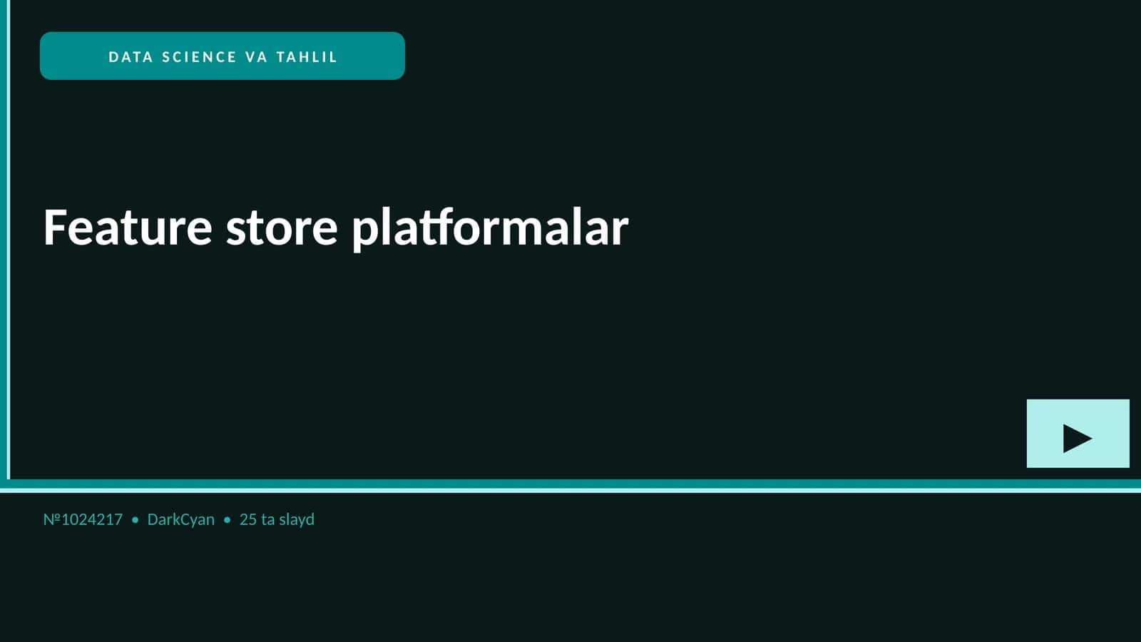 DATA SCIENCE VA TAHLIL 1
