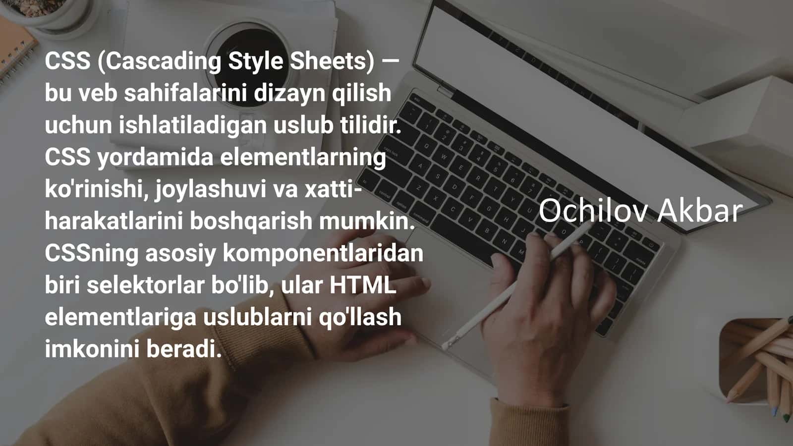 CSS (Cascading Style Sheets) 1