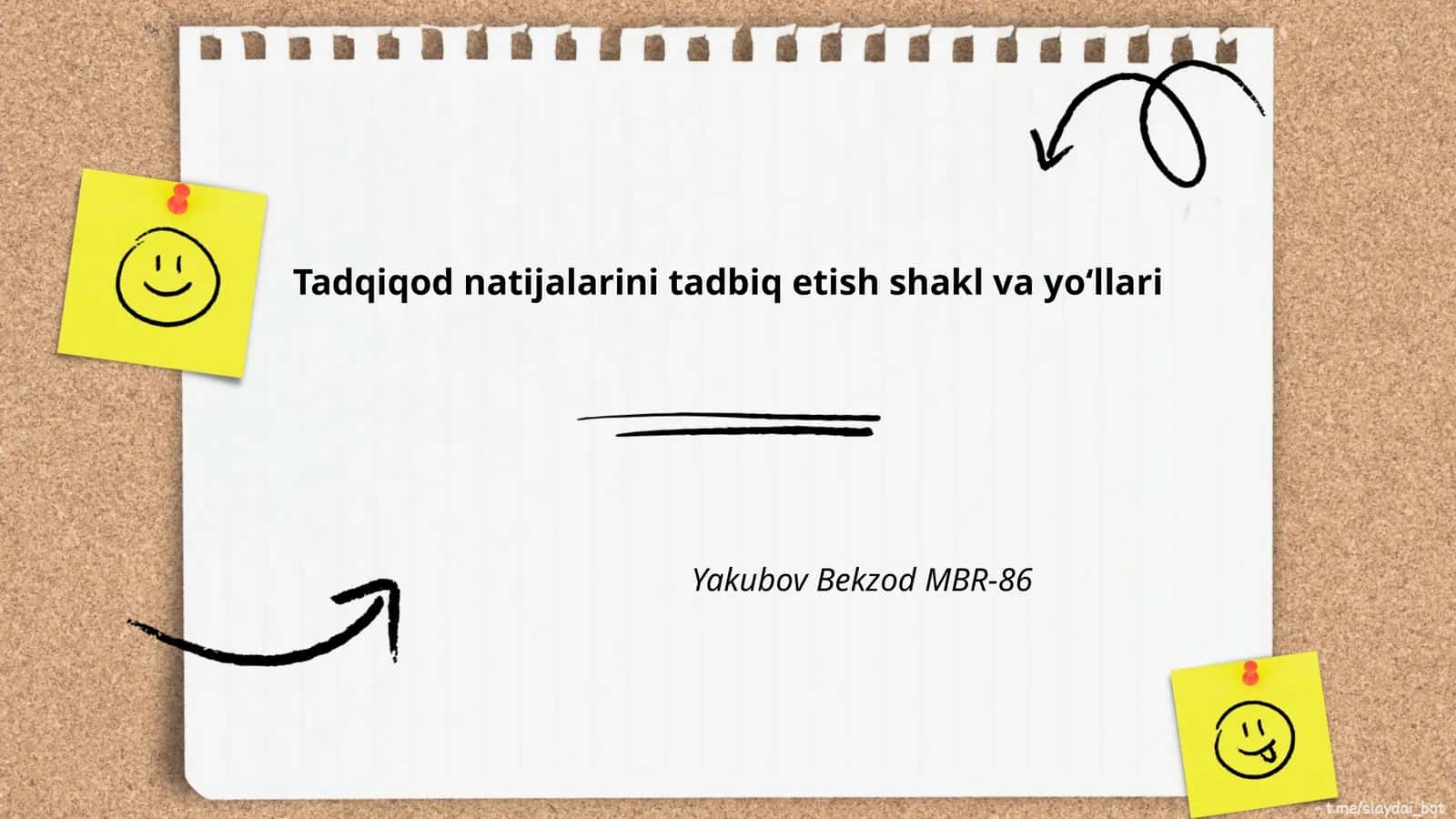 Innovatsion texnologiyalarni joriy etish 1