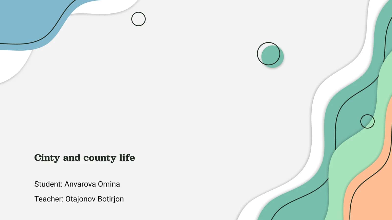City and County Life 1