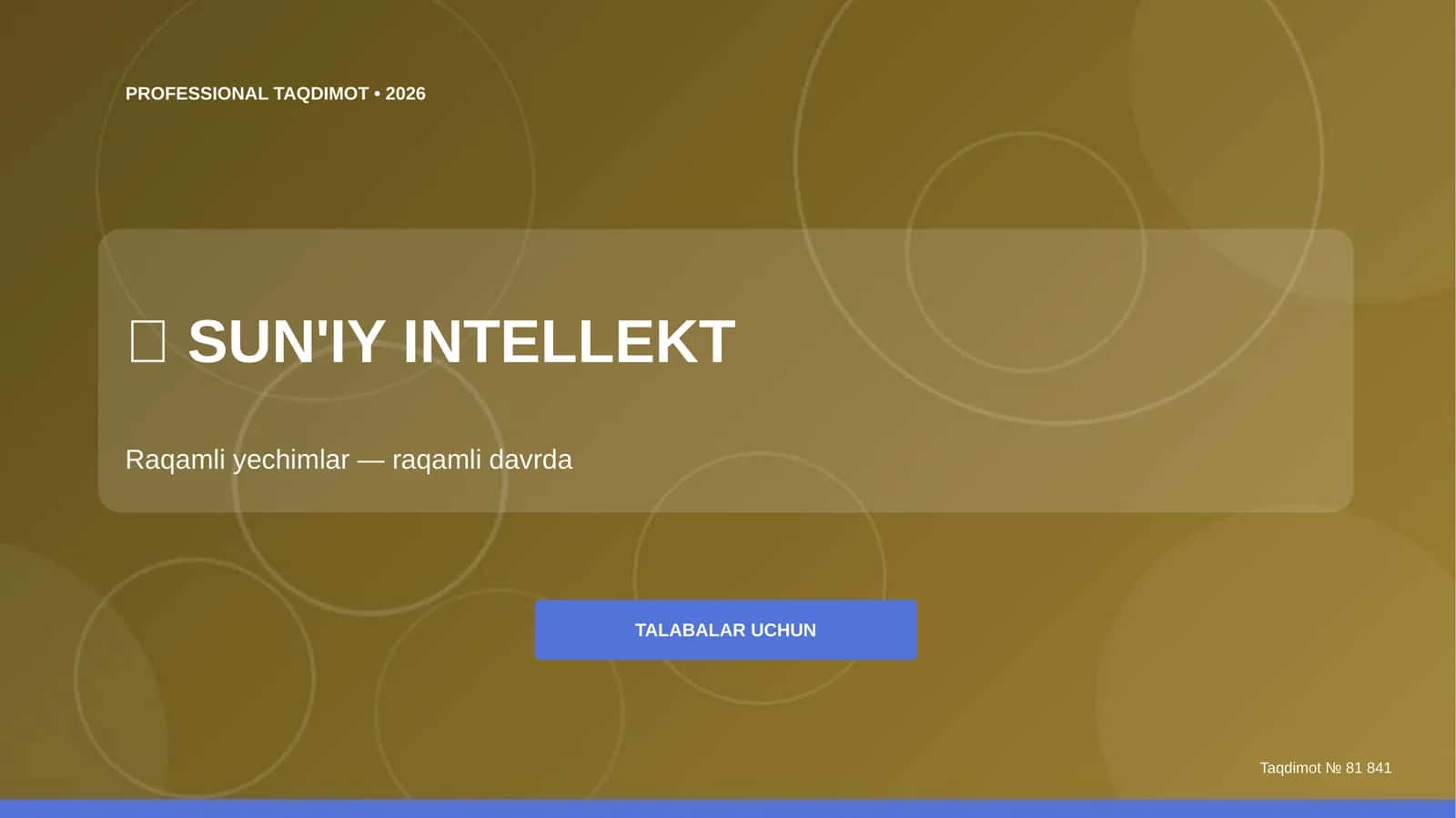 SUN'IY INTELLEKT 1