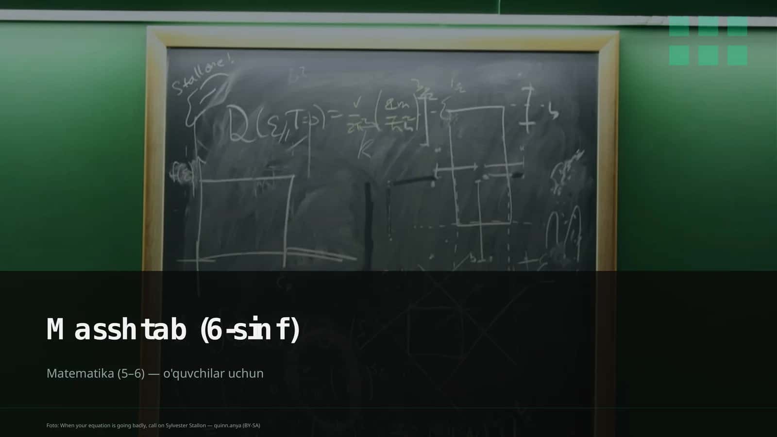 Masshtab (6-sinf) 1