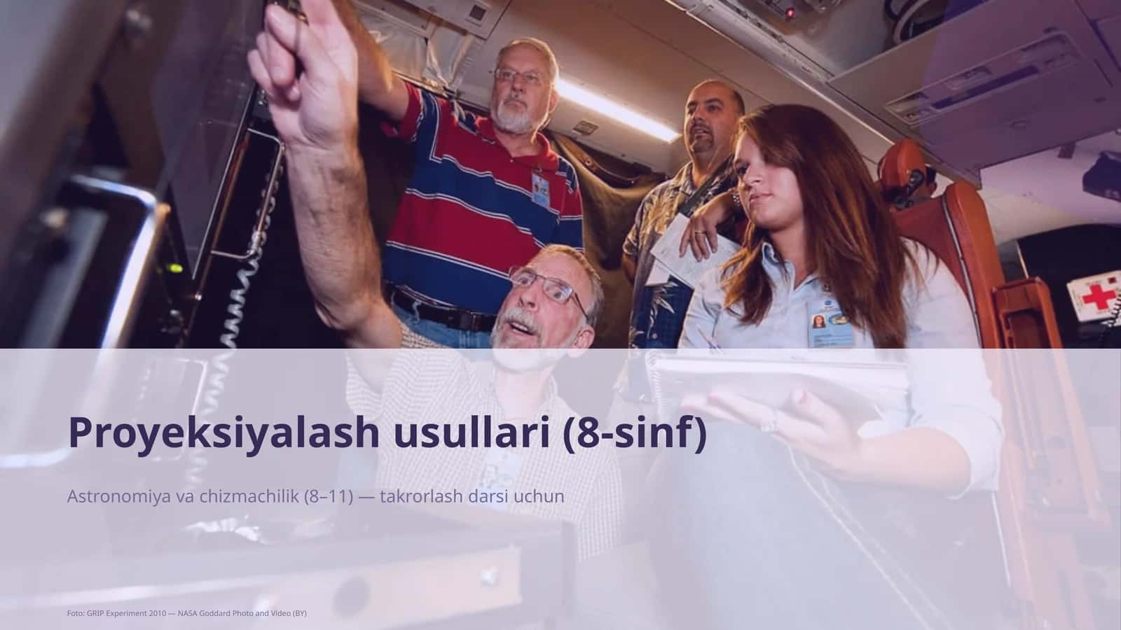 Proyeksiyalash usullari (8-sinf) 1