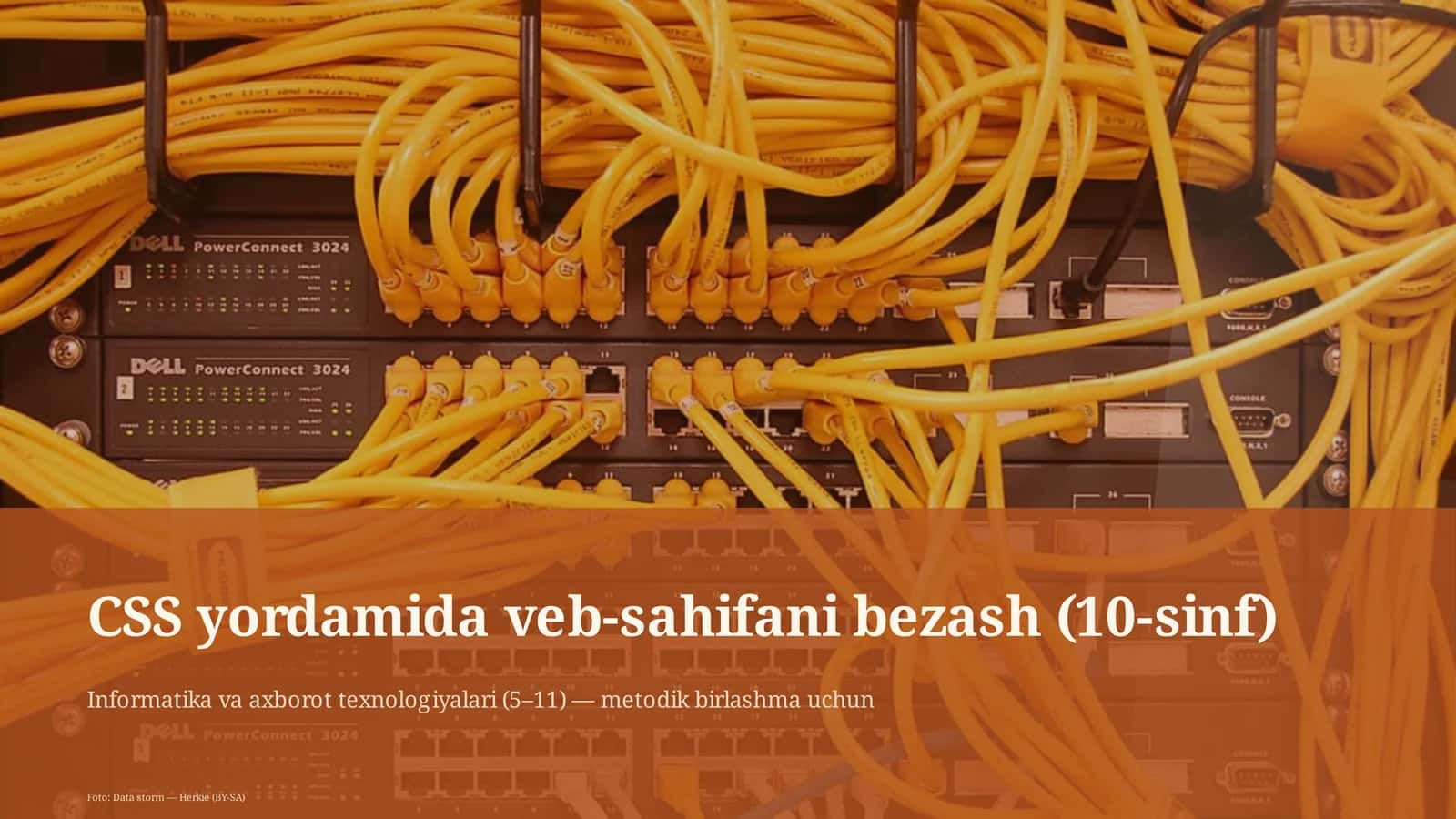 Informatika va axborot texnologiyalari (5–11) — metodik birlashma uchun 1