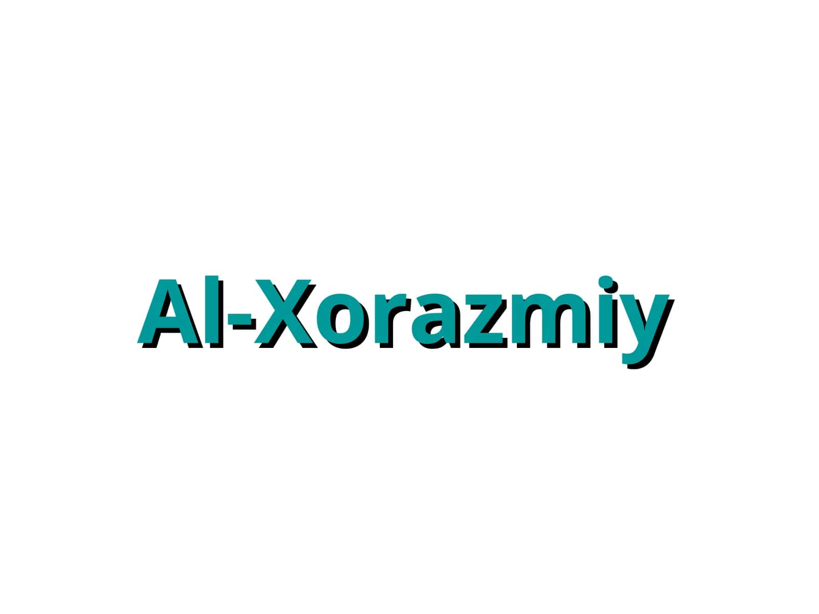 Al-Xorazmiy 1