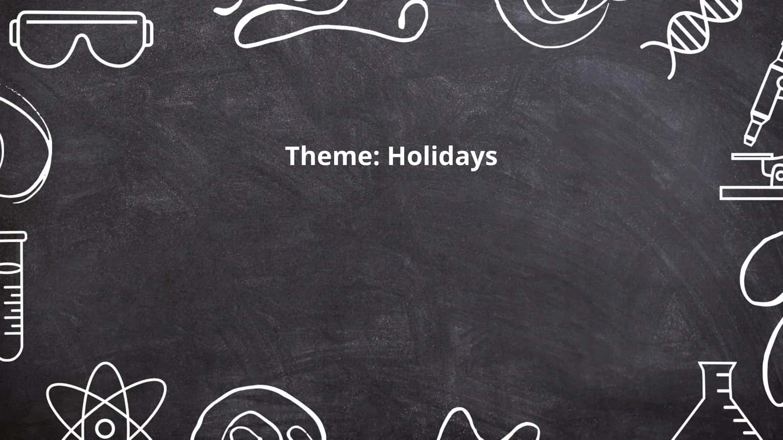 Holidays 1