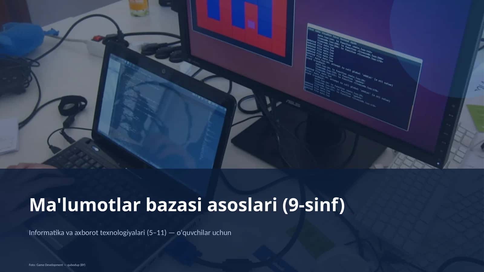 Ma'lumotlar bazasi asoslari (9-sinf) 1