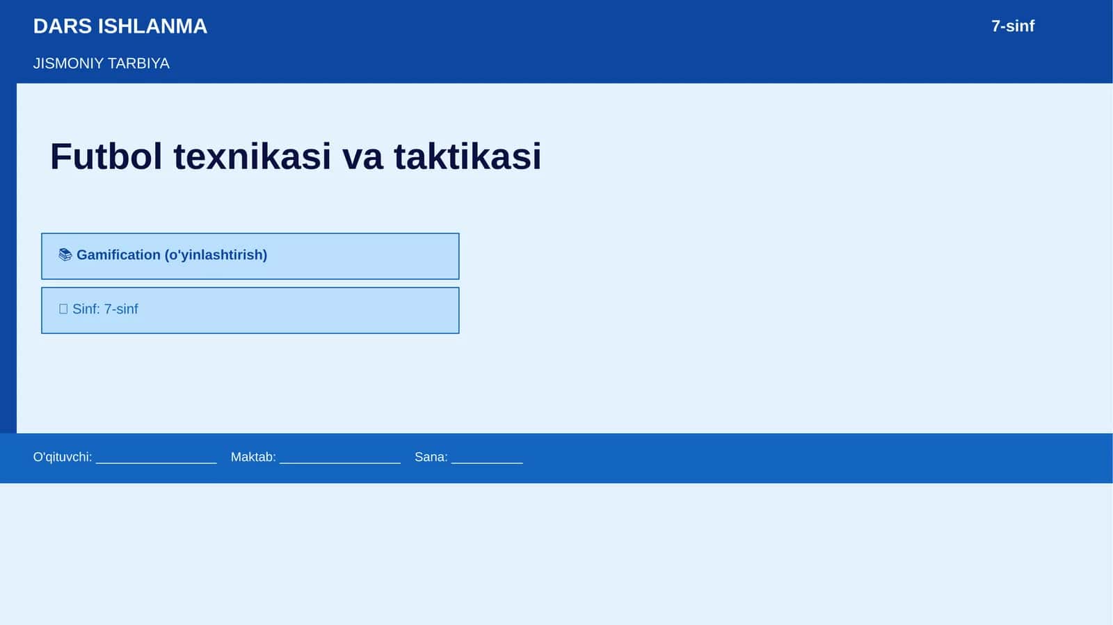 Dars Ishlanma 1