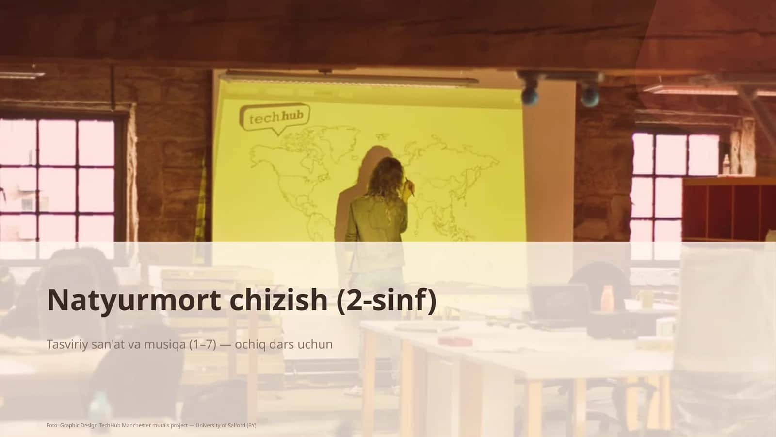 Natyurmort chizish (2-sinf) 1