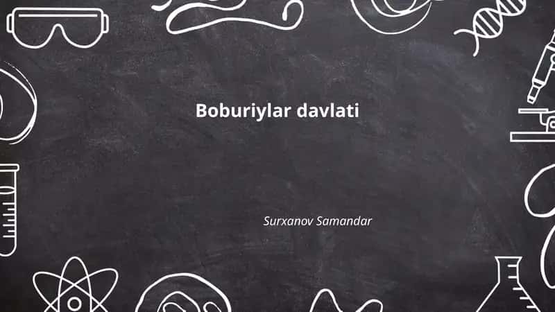 Boburiylar davlati 1