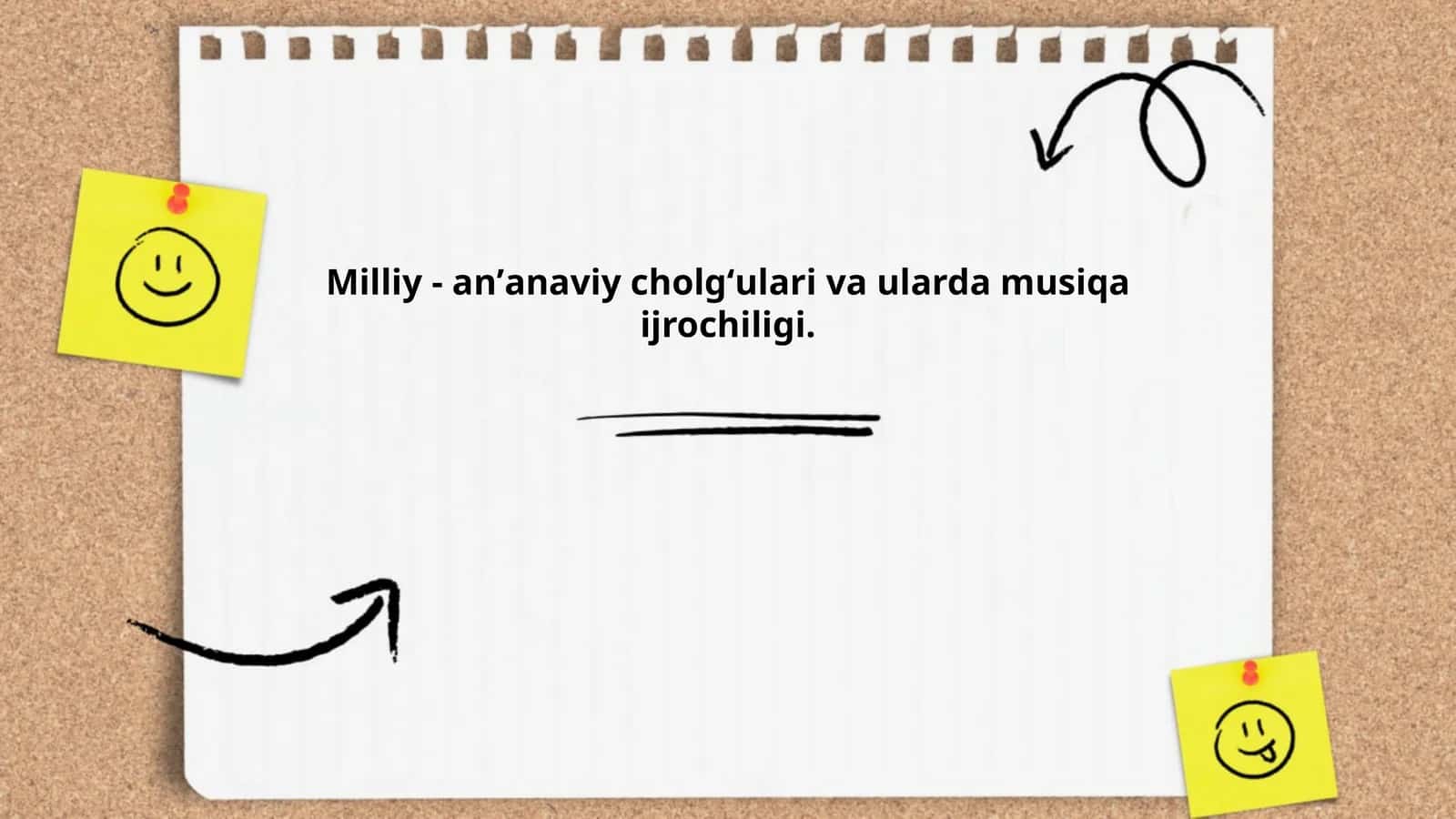 Milliy cholgʻular va musiqa 1