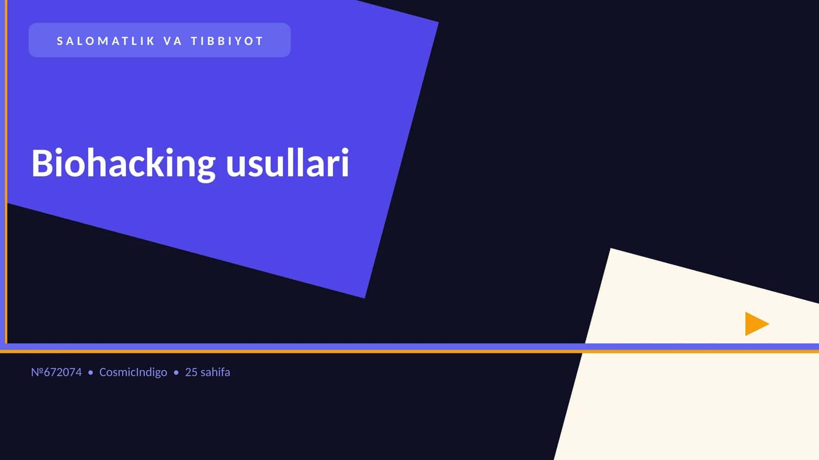 Biohacking usullari 1