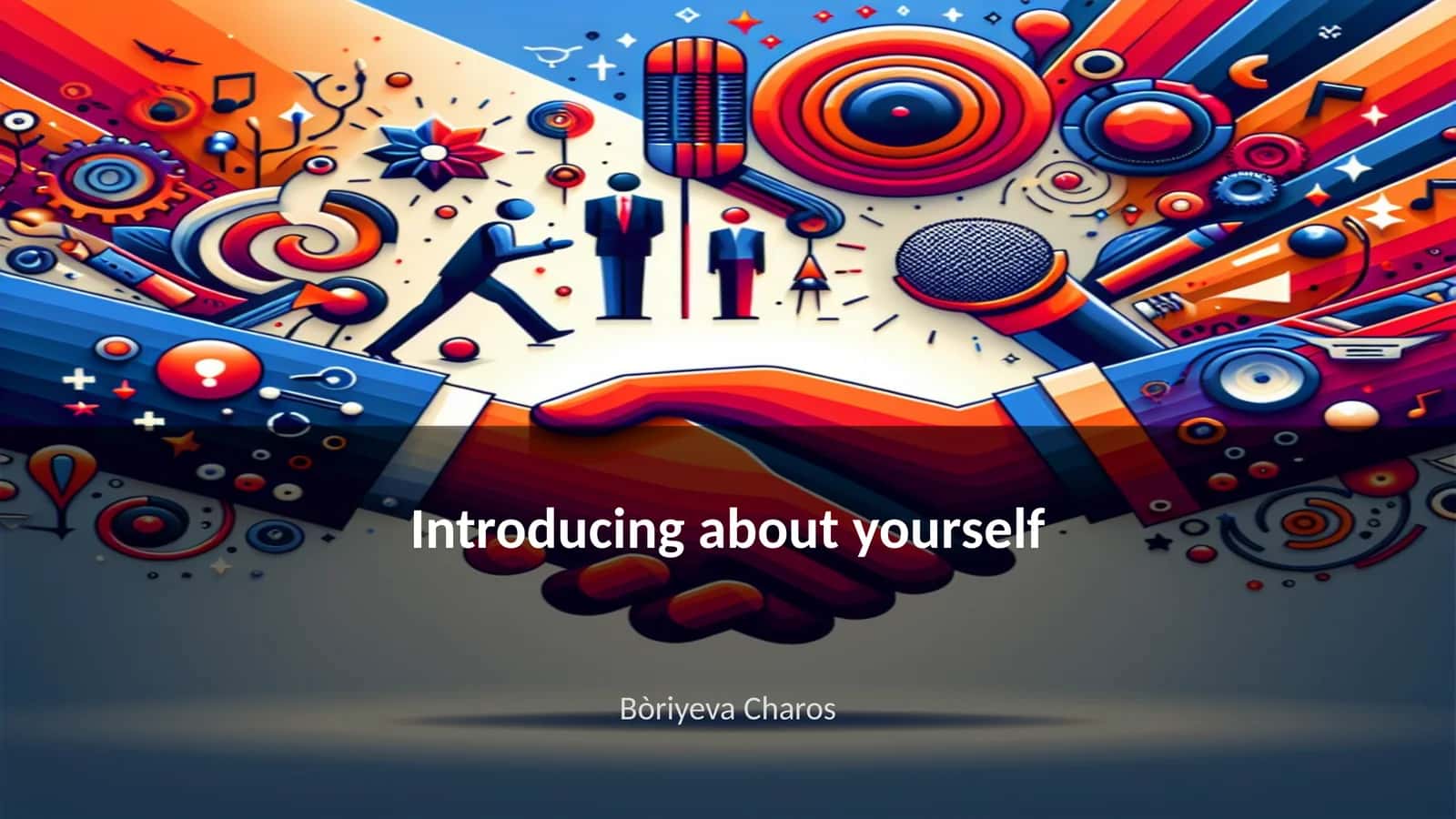 Introducing about yourself 1