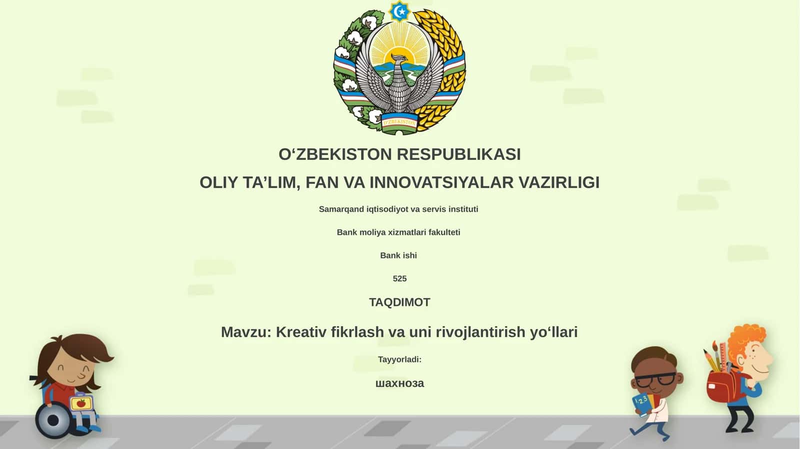 Kreativ fikrlash va uni rivojlantirish yo‘llari 1