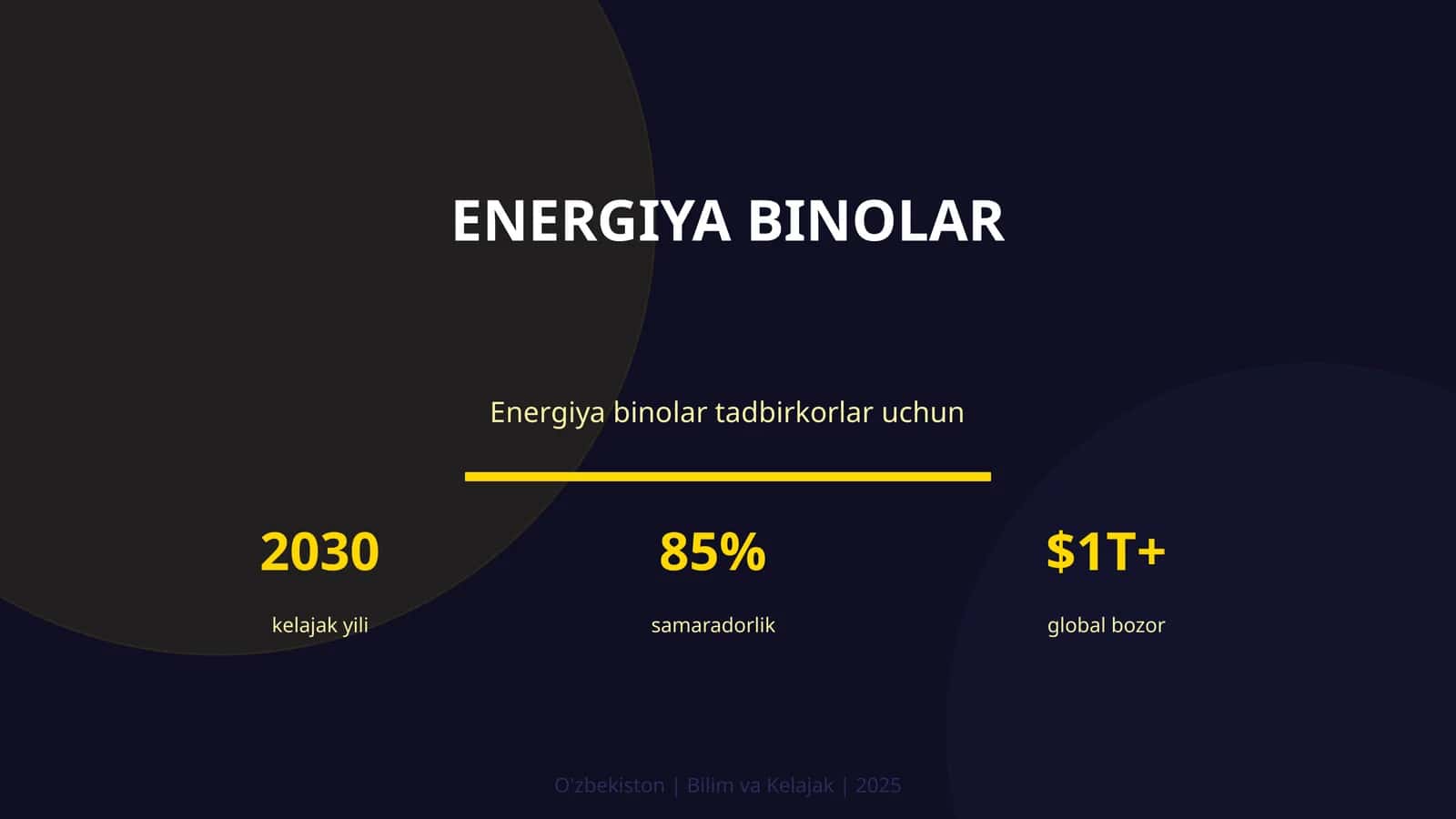 Energiya binolar 1