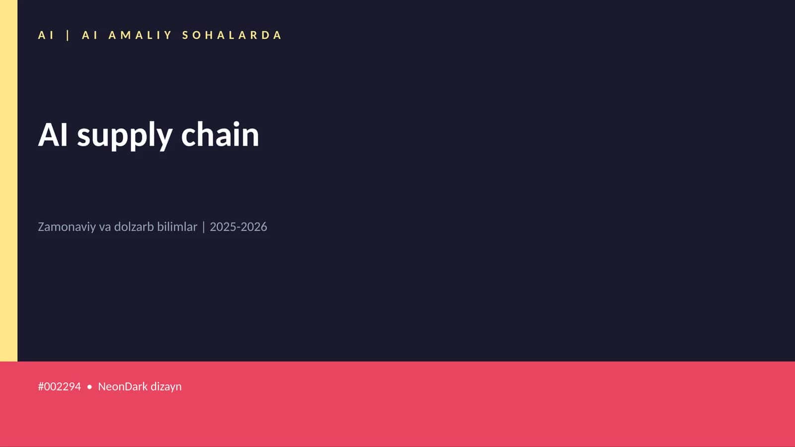 AI supply chain 1