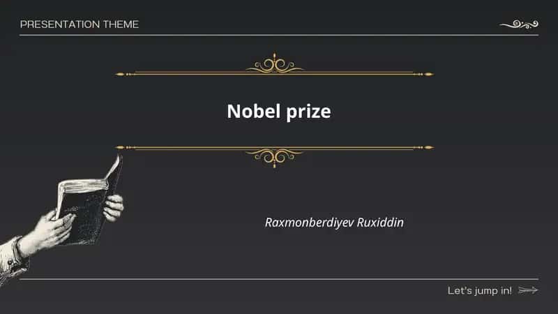 Nobel prize 1