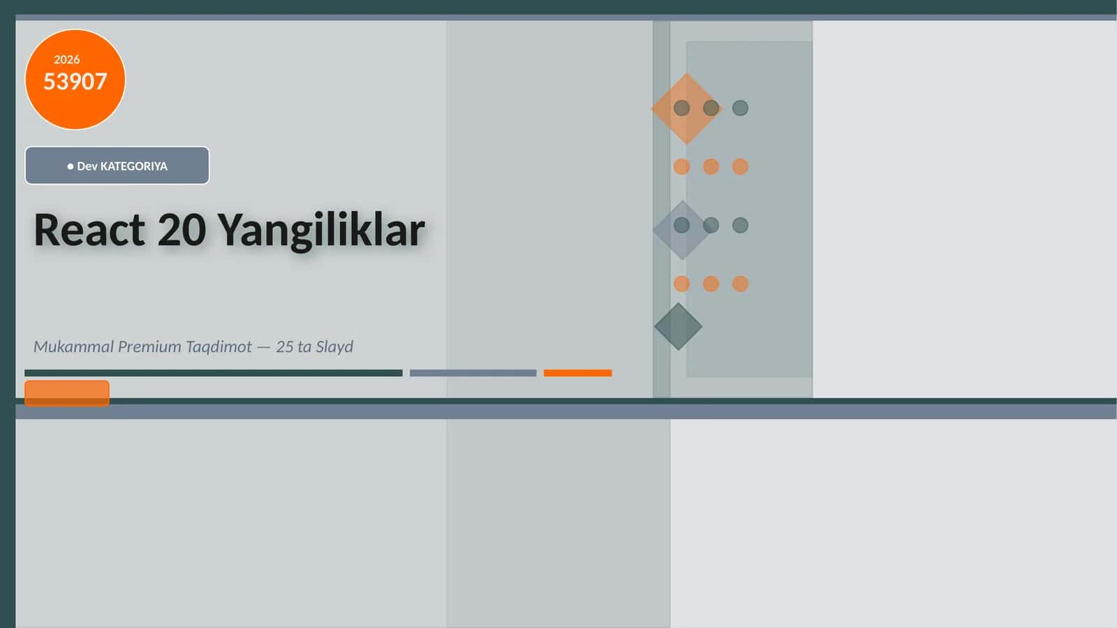 React 20 Yangiliklar 1