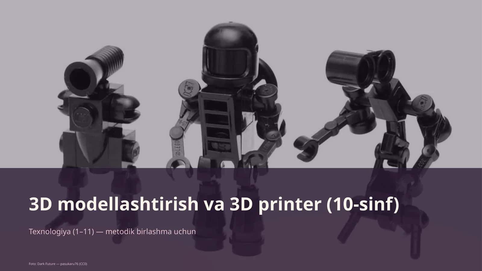 3D modellashtirish va 3D printer (10-sinf) 1