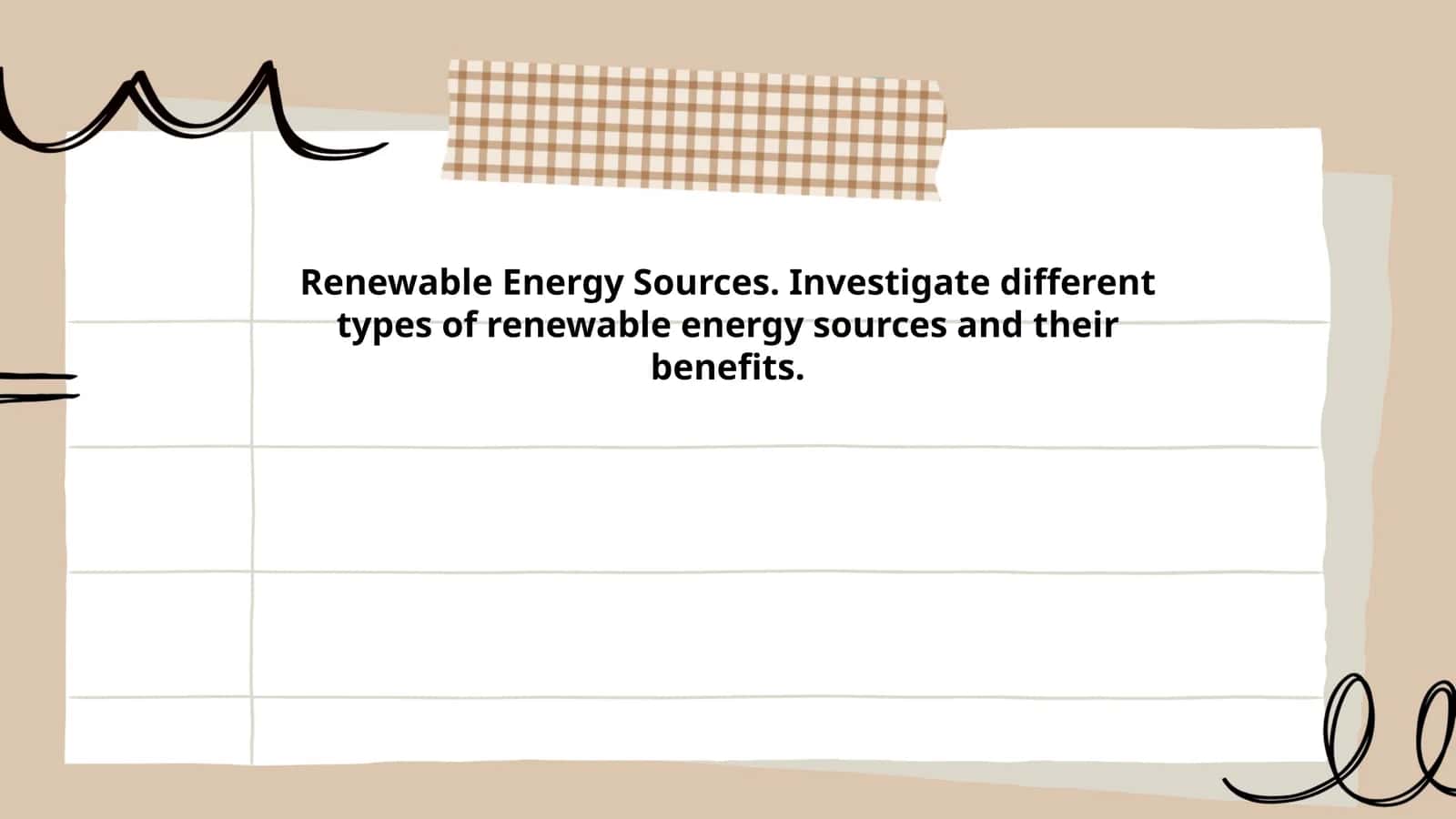 Renewable Energy Sources 1