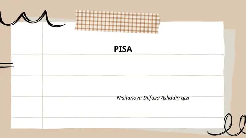 PISA 1