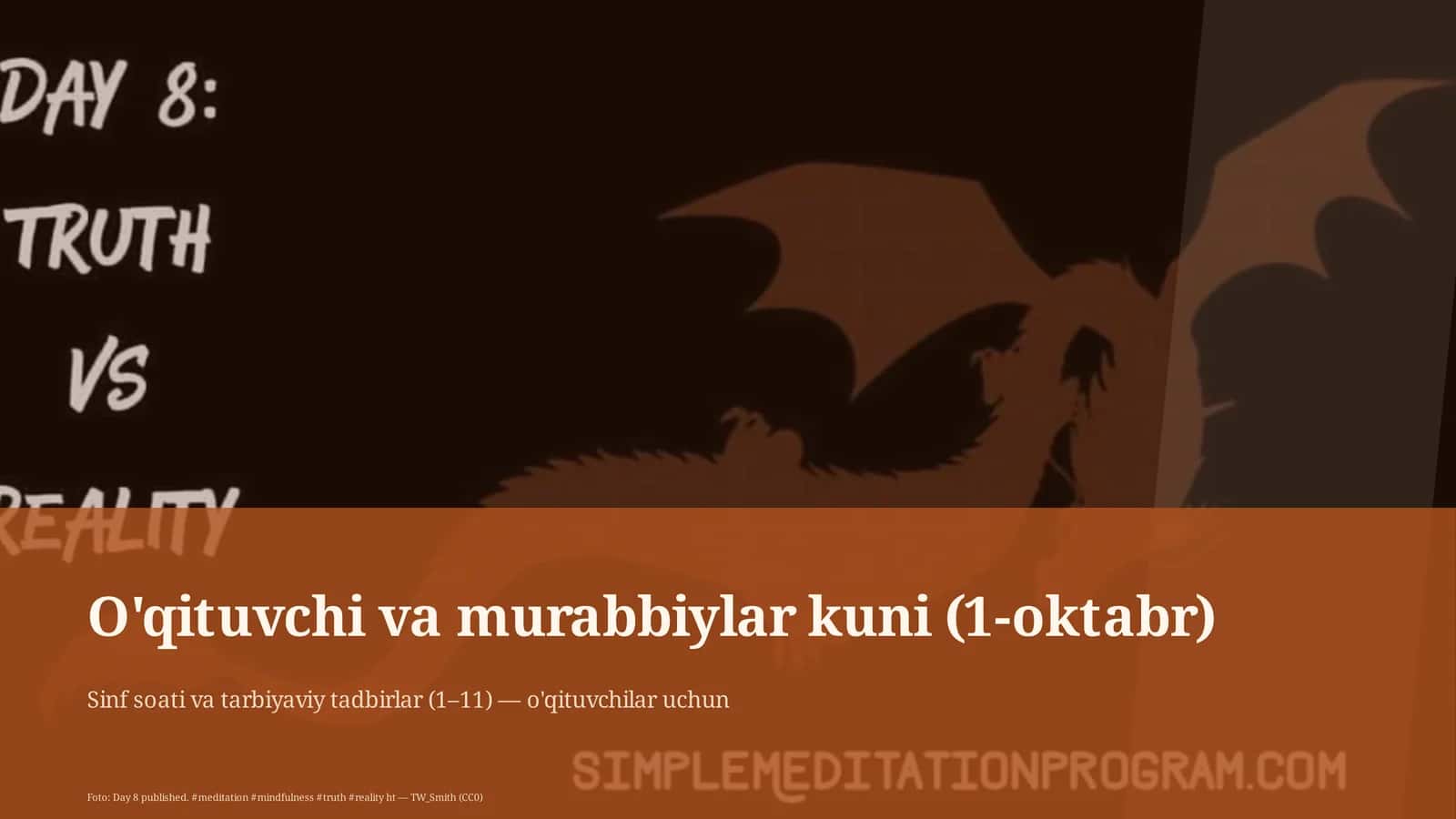 O'qituvchi va murabbiylar kuni (1-oktabr) 1