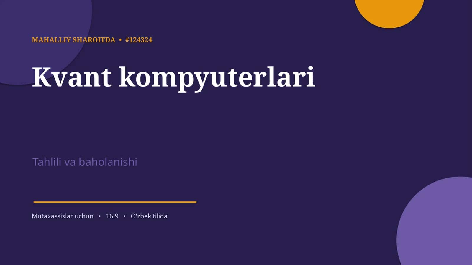 Kvant kompyuterlari 1