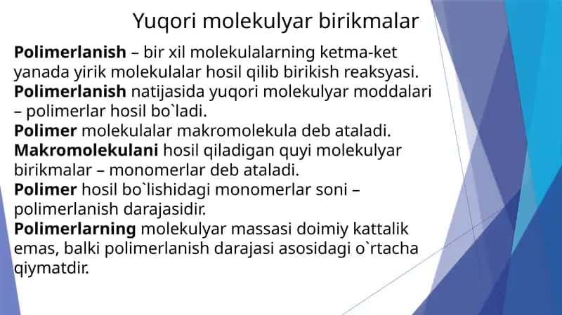 Yuqorimolekulyarbirikmalar 1