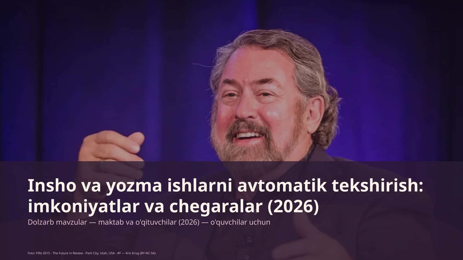 Dolzarb mavzular — maktab va o'qituvchilar (2026) 1